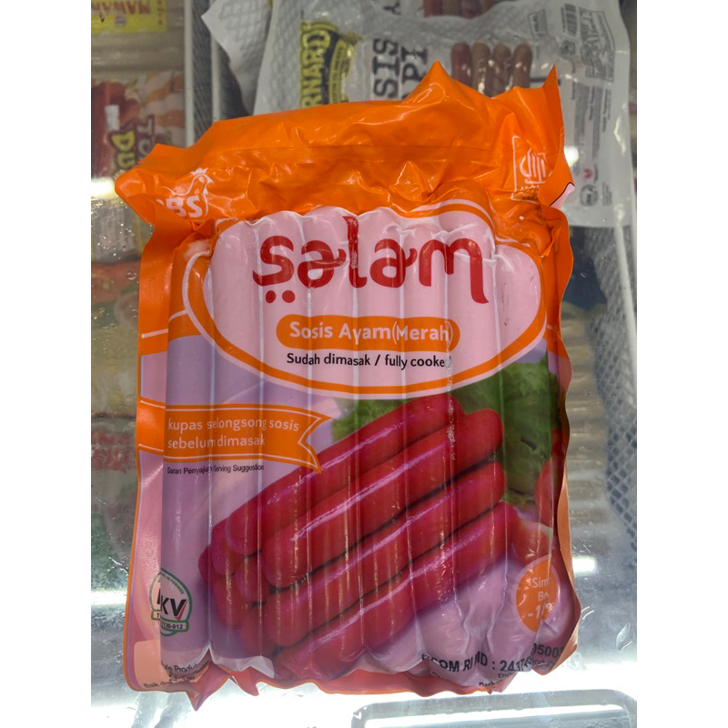 

Salam Sosis Ayam Merah long 500 gram