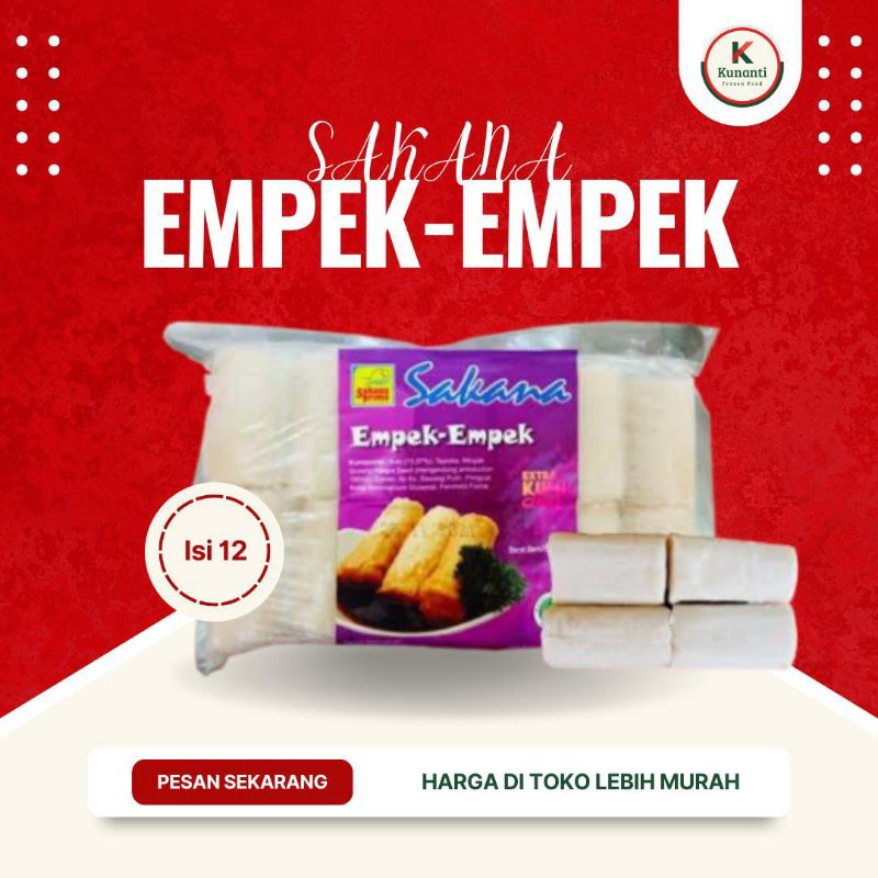 

Sakana - Empek-Empek Isi 12 Pcs