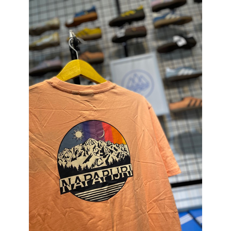 T_Shirt Napapijri Pink Salmon