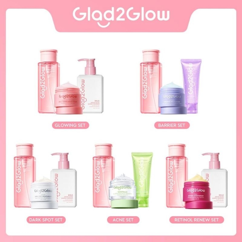 Paketan Glad2Glow 3 in 1 Glowing Set