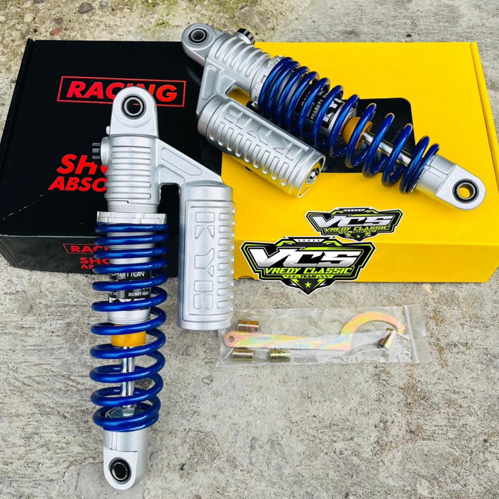 shock KYB skok KYB dus kuning shok KYB 32mm dobel klik fungsi skok KYB BIRU CB GL MP TIGER