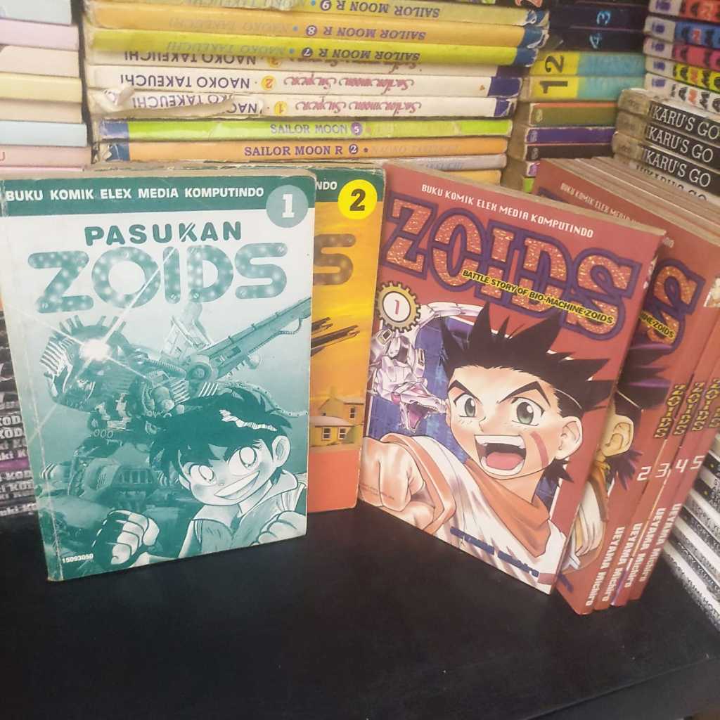 Komik Pasukan Zoid dan Zoid (Set)