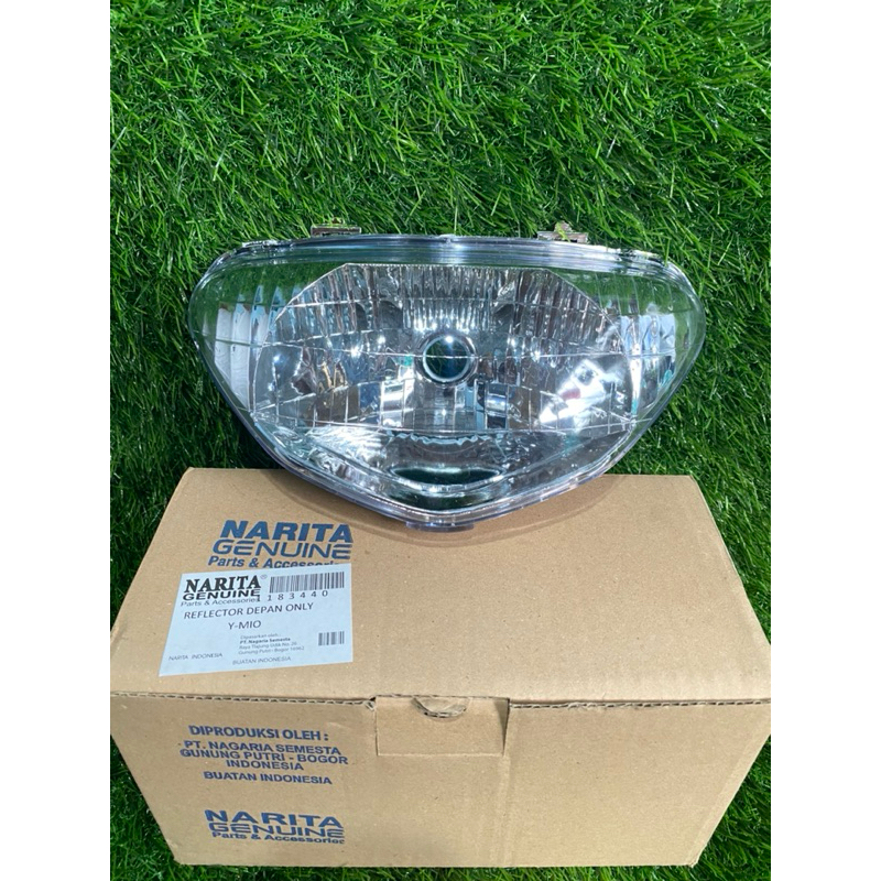 reflektor lampu depan mio sporty mio new smile original -Narita
