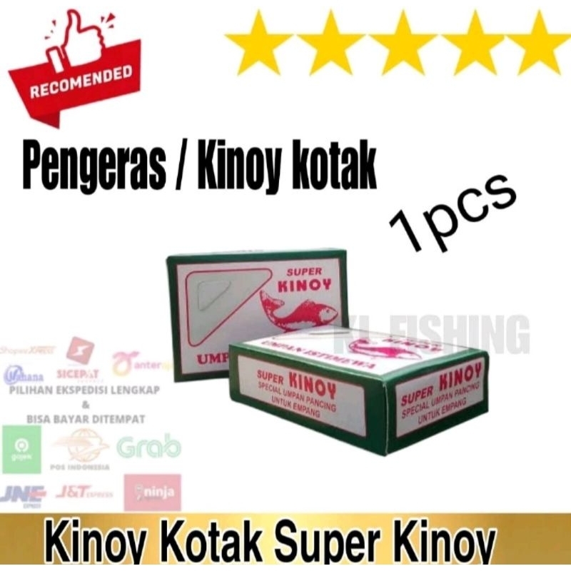 Pengeras Umpan Ikan Tawar Kinoy Kotak