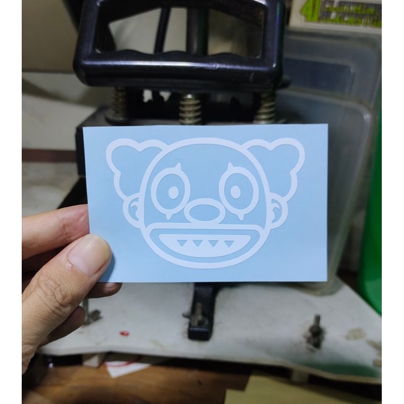 

stiker cutting badut lucu sticker keren murah