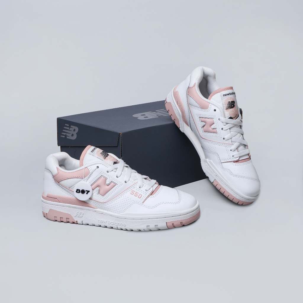 New Balance 550 White Pink Sand