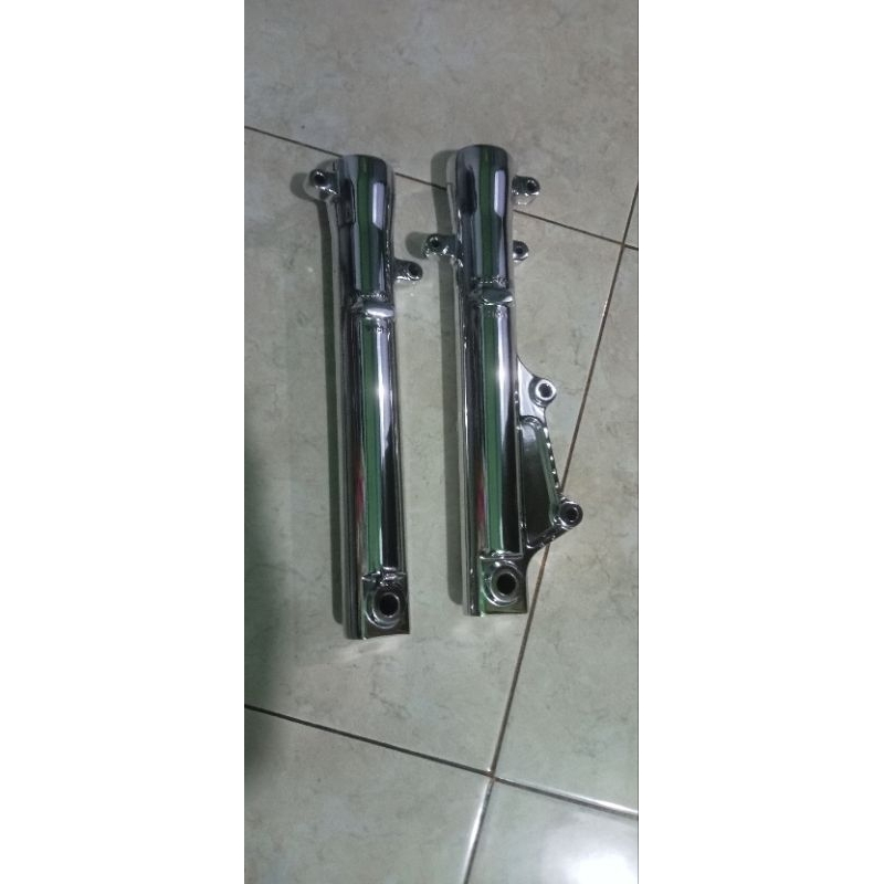 bottom/tabung shock depan tirev (Tiger Revo) original poles