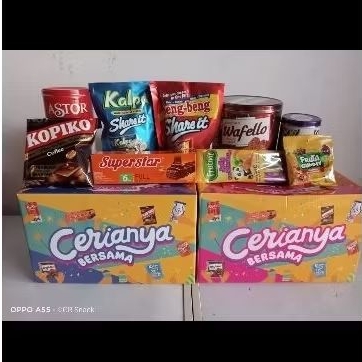 

Hampers lebaran paket mayora kemasan cantik