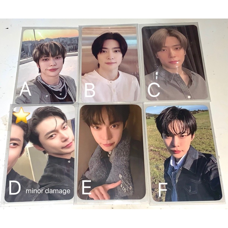 Photocard Doyoung dear YOUTH Jaehyun lucky draw kpopmerch golden age fansign KMS 2baddies birthday d