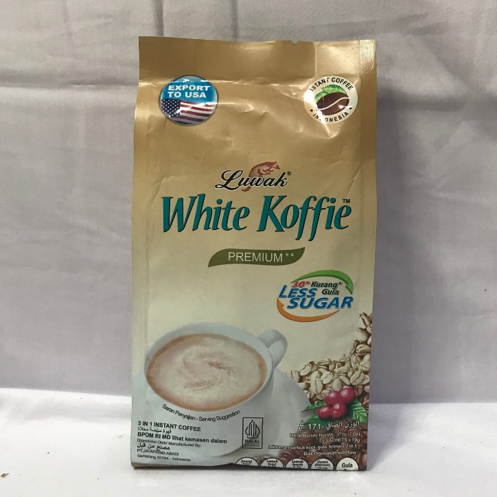 

Luwak White Koffie Premium Less Sugar 171 gr
