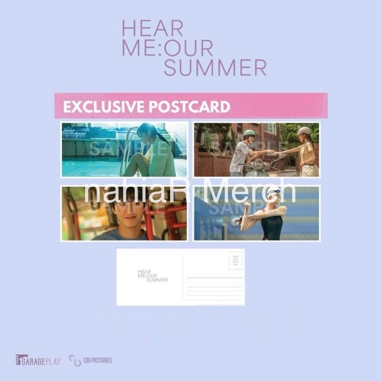 

Hear Me: Our Summer x CGV Official Exclusive Postcard