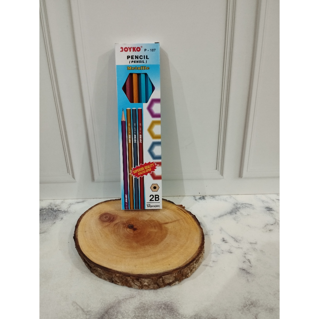 

(Per Kotak) Pensil Joyko 2B P-107