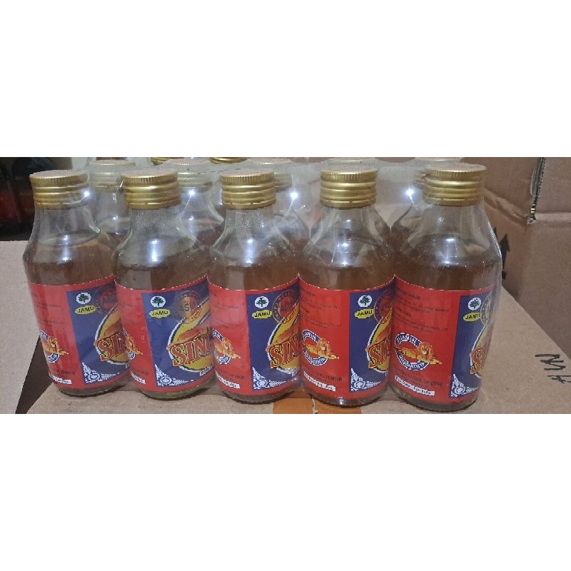 

jamu SINGA SUPER ON,1 SLOP 10 BOTOL,ASLI