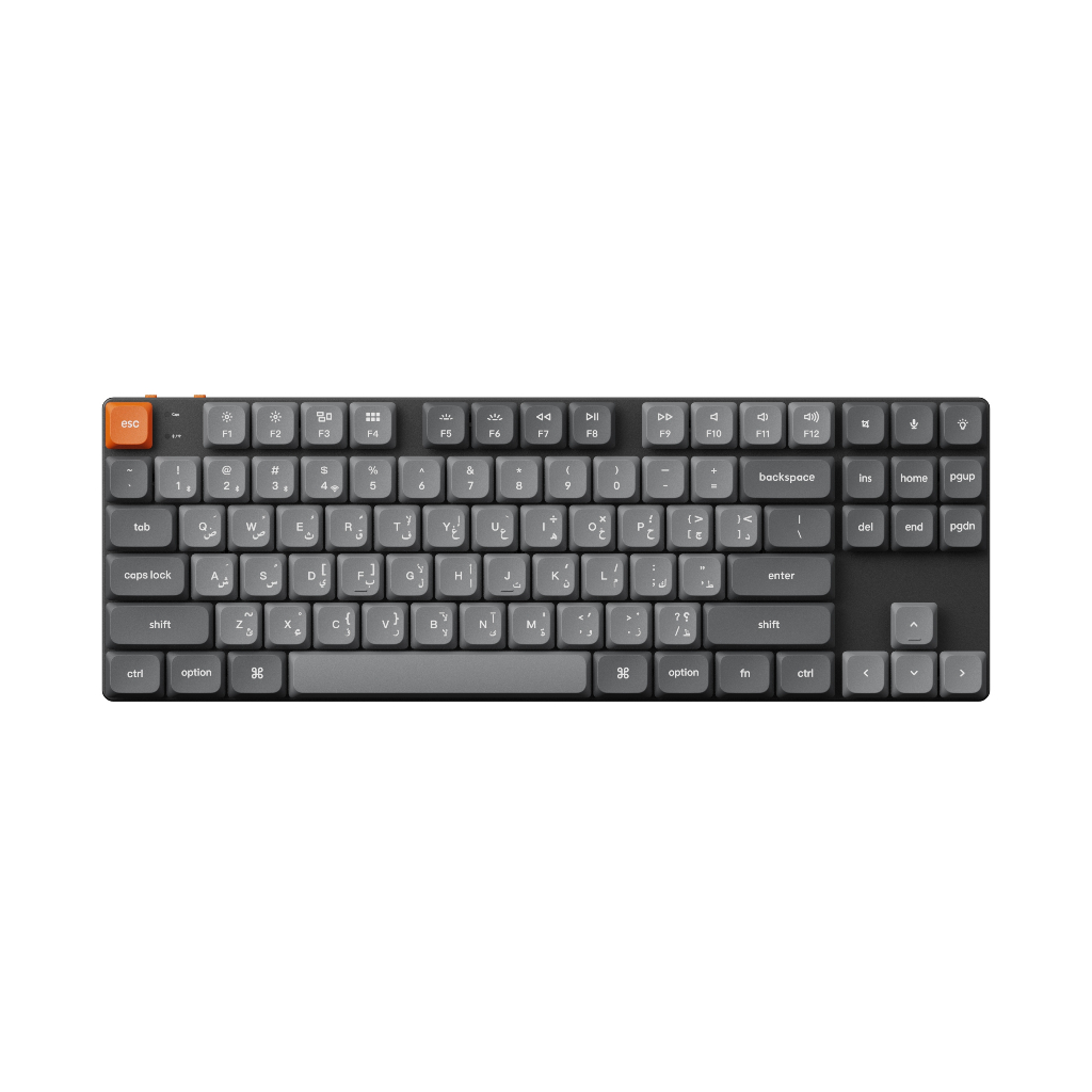 Keychron K1 Max Keyboard Mekanis Nirkabel 80% Compact dengan RGB Backlight