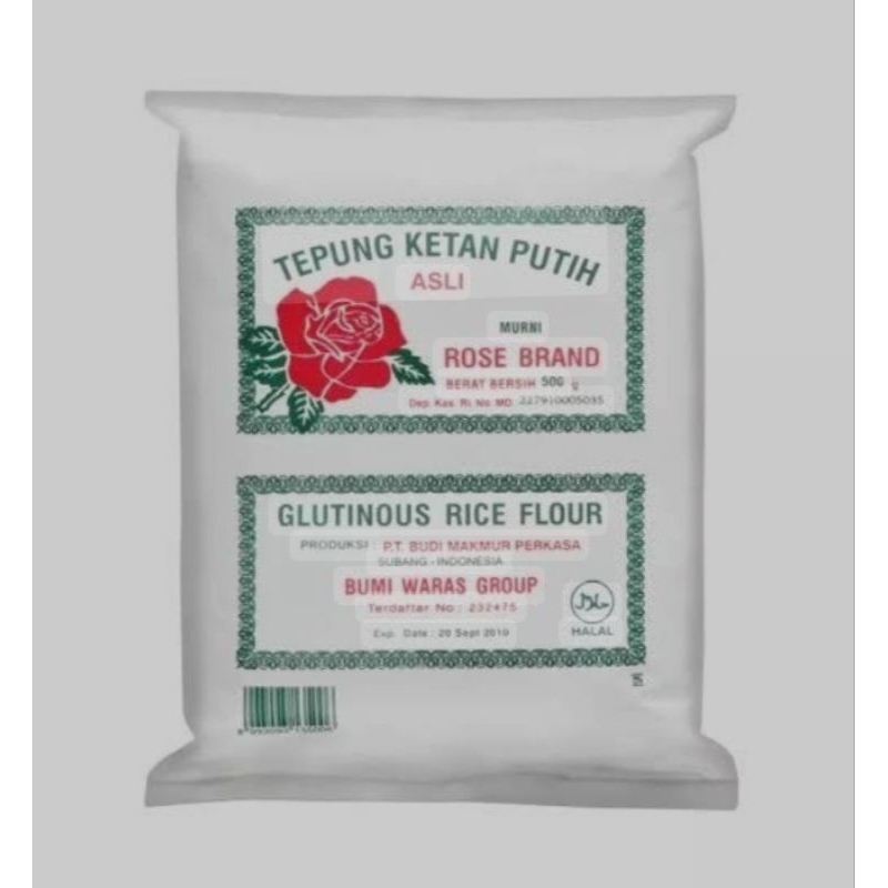 

Tepung Ketan Putih Asli Rose Brand Muri Glutinous Rice Flour