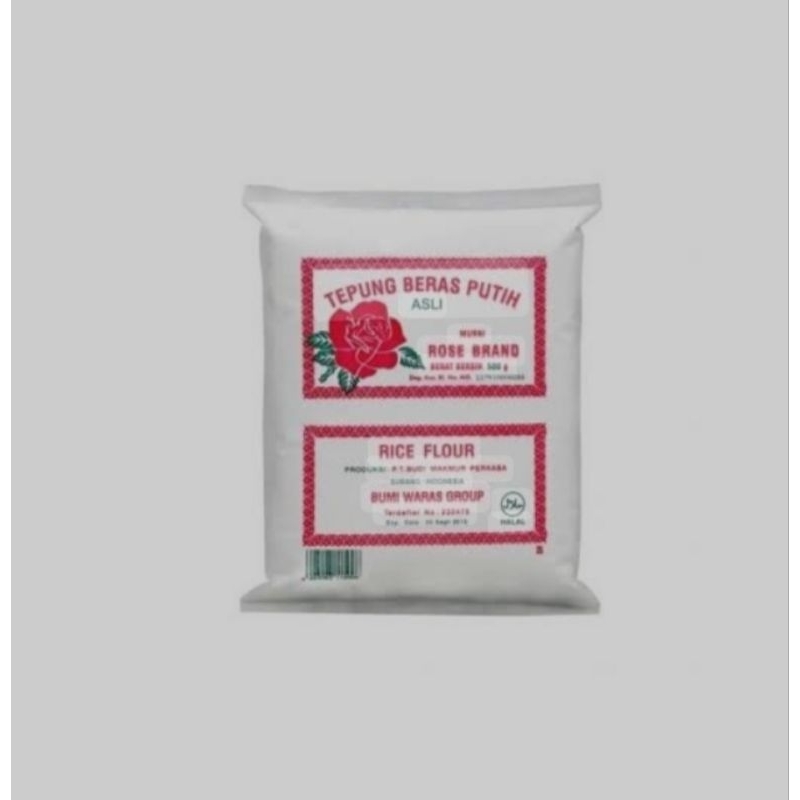 

Tepung Beras Putih Asli Rose Brand