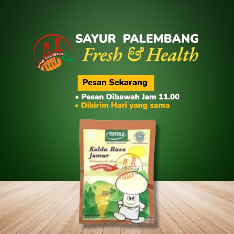 

Totole Kaldu Jamur 400 gr - Sayur Palembang