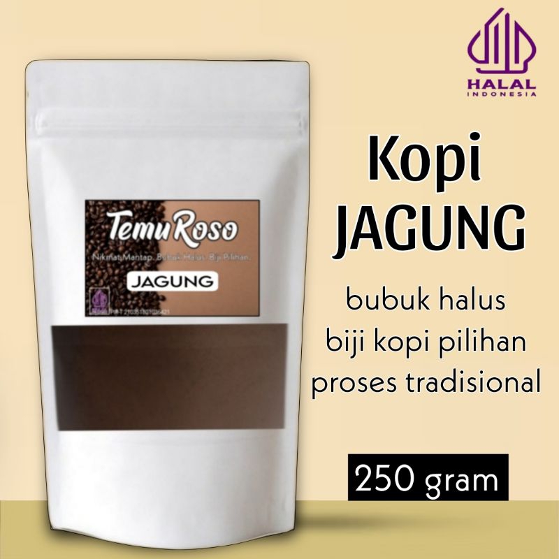 

BUBUK KOPI RASA JAGUNG ISI 250GRAM .MANTAP