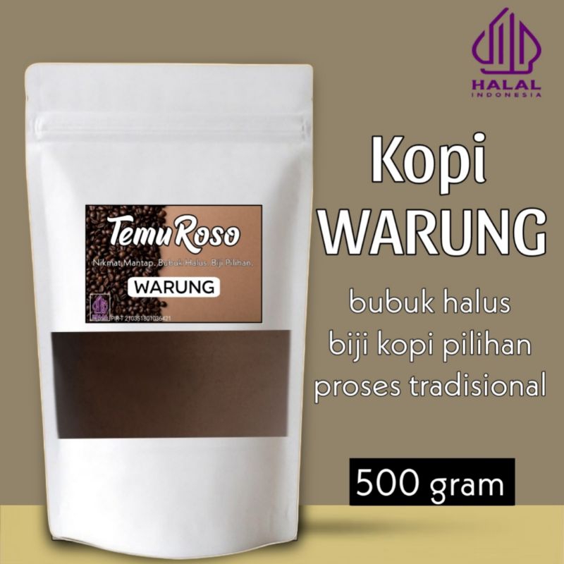 

BUBUK KOPI WARUNG. SPESIAL PROMO MURAH .ENAK 500gram