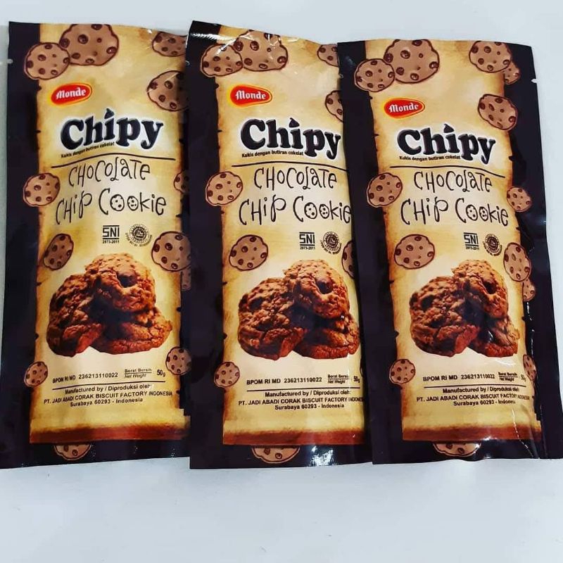 

Monde Chipy Chocolate Chip 50gr