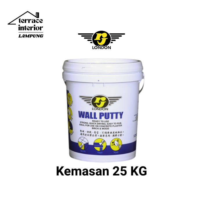 Dempul / Plamir RJ Ukuran 25 KG