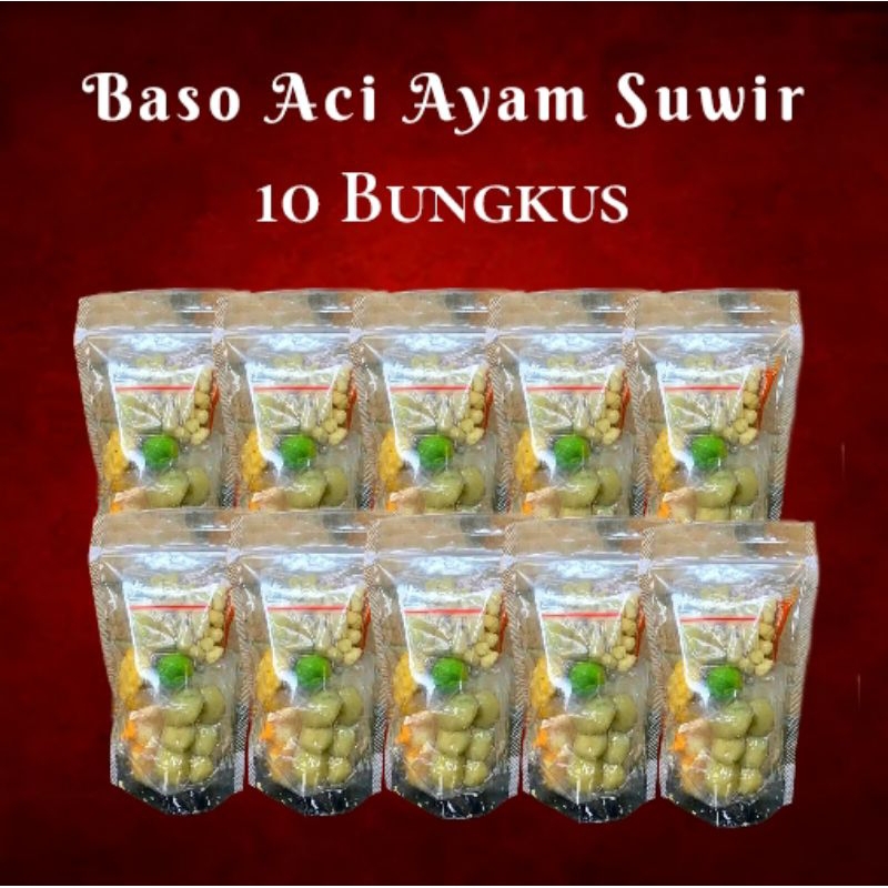 

BASO ACI AYAM SUWIR PAKET 10 BUNGKUS