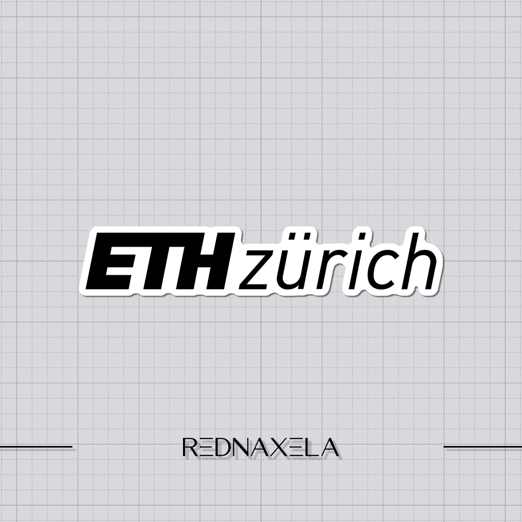

Stiker Vinyl ETH Zurich University Logo Stiker Laptop High Quality Waterproof Sticker