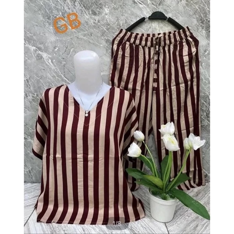 ONE SET KATUN// Wanita Salur Andin Premium Viral