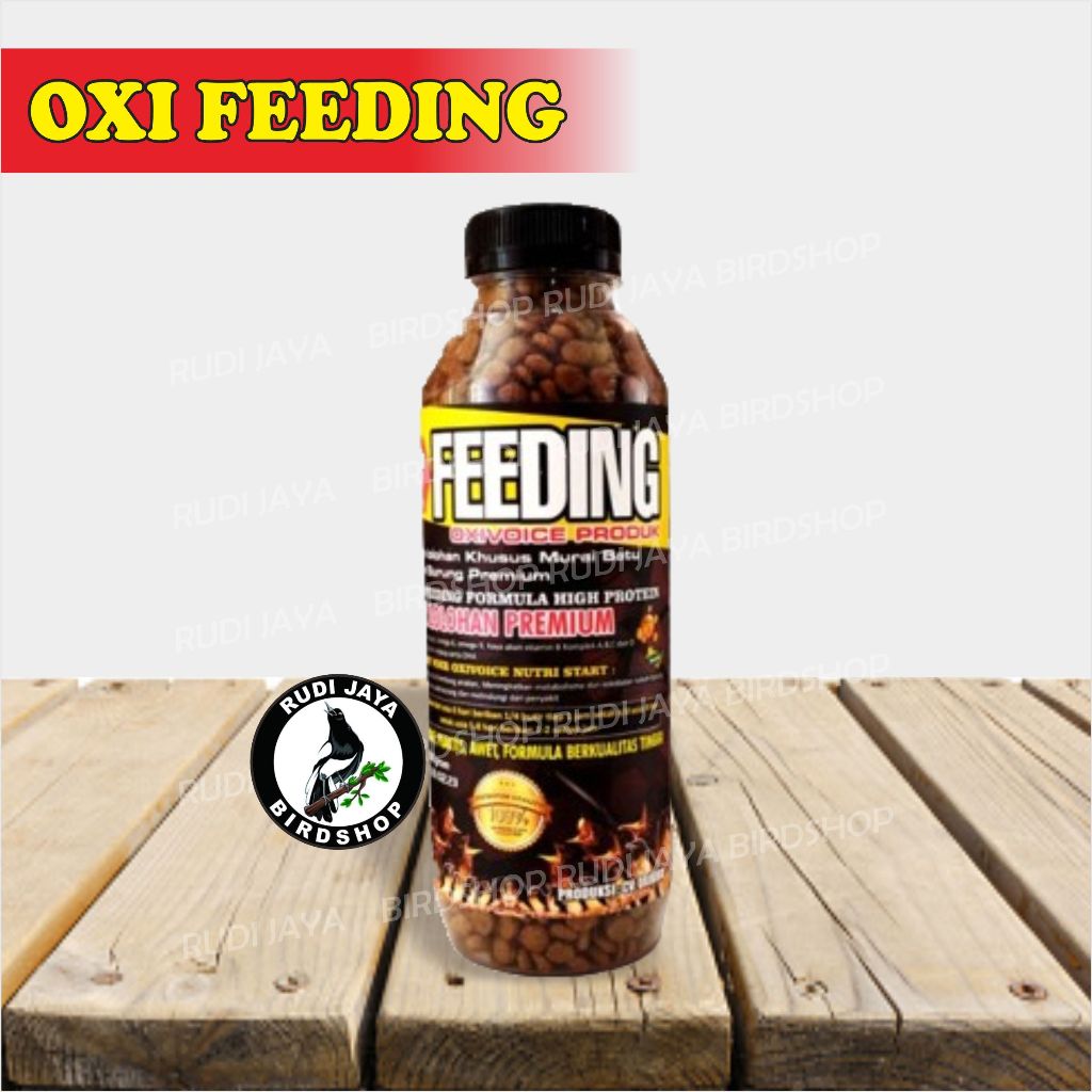 OXIVOICE FEEDING OXI VOICE OXIFEEDING PAKAN MAKANAN PREMIUM ANAKAN LOLOHAN BURUNG MURAI KACER