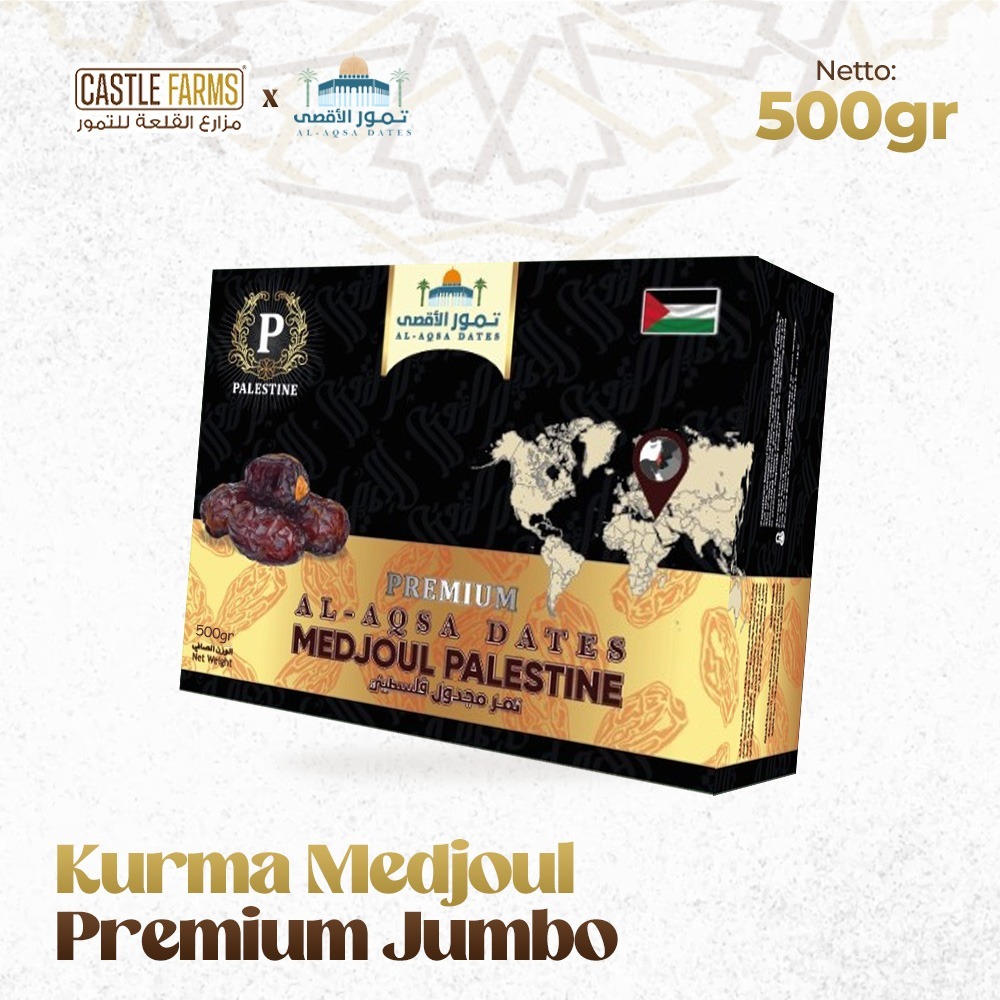 

Al Aqsa - Kurma Medjool Premium Palestina 500gr Kurma Medjoul