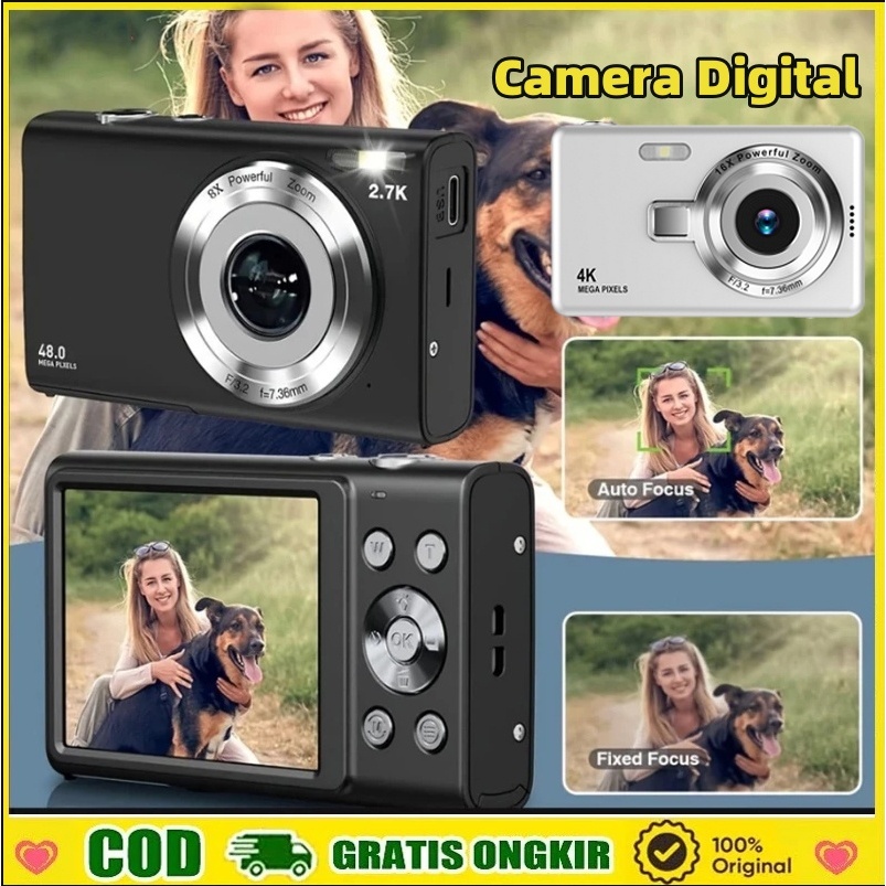 【COD】Camera Digital Digicam Kamera Pocket 48MP Digital Camera Pocket Retro / Digital Camera I20 Digi