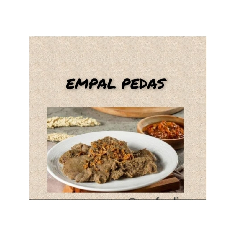 

Empal Pedas Daging Sapi Kemasan 250 gr & 500 gr