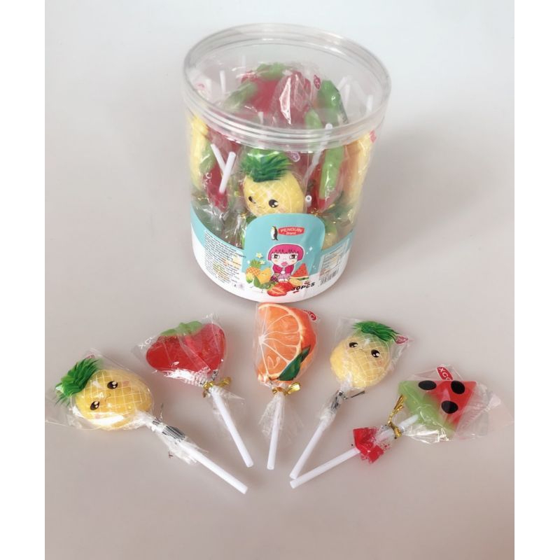 

Pinguin Permen Fast Food dan Mix Fruit Isi 30 pcs