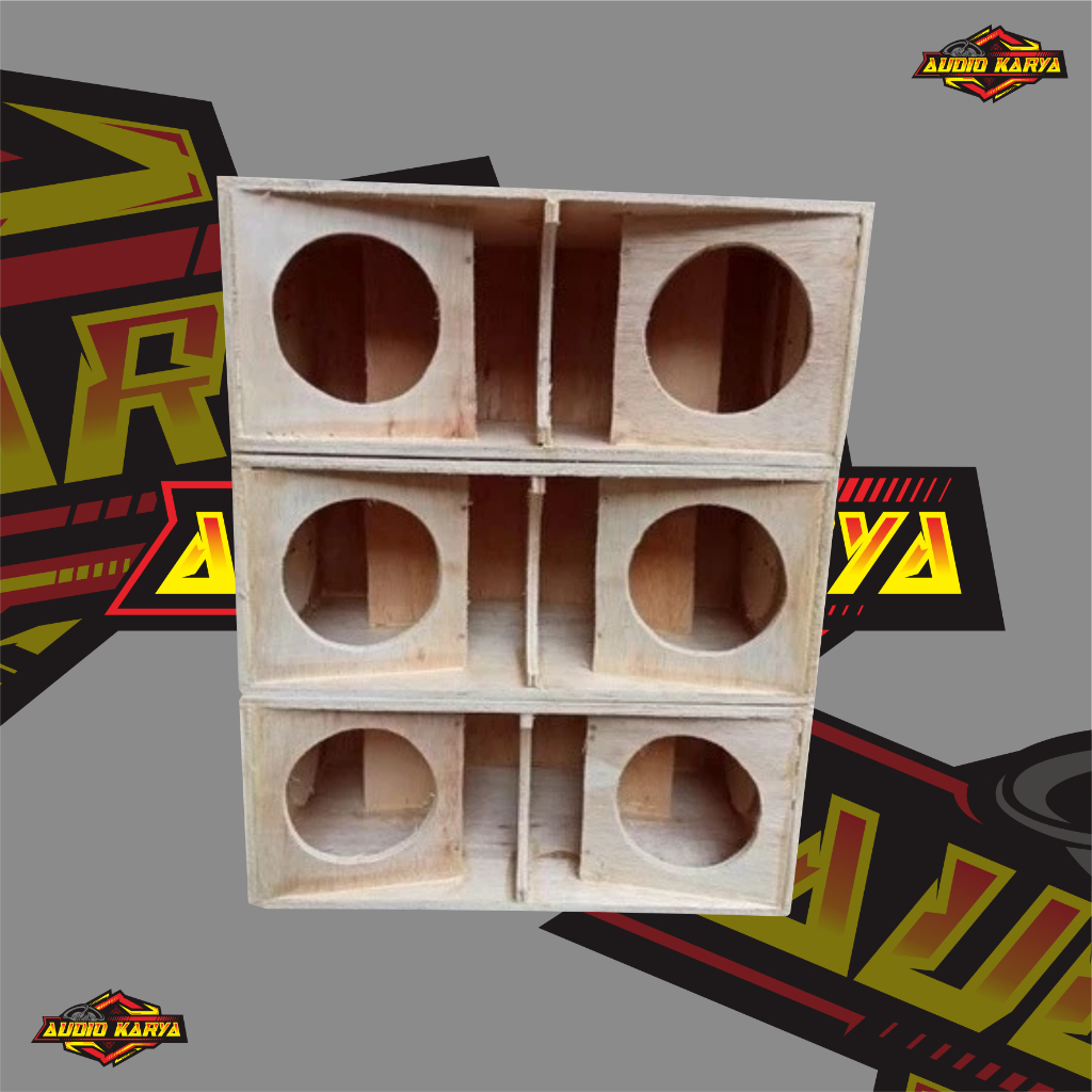 BOX speaker subwoofer 4 inch double..P-35.L-20.T-15 - Audio Karya