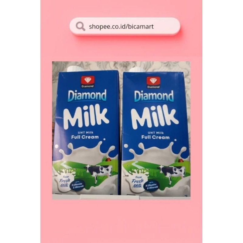 

Diamond Milk UHT Full Cream 1ltr