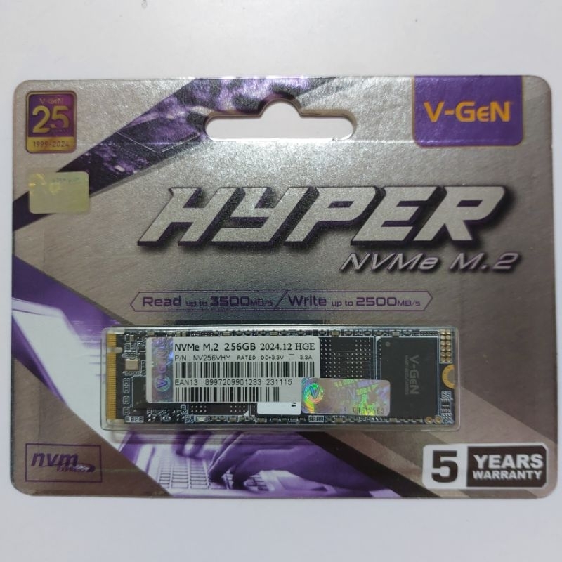 NVME HYPER 256 GB VGEN