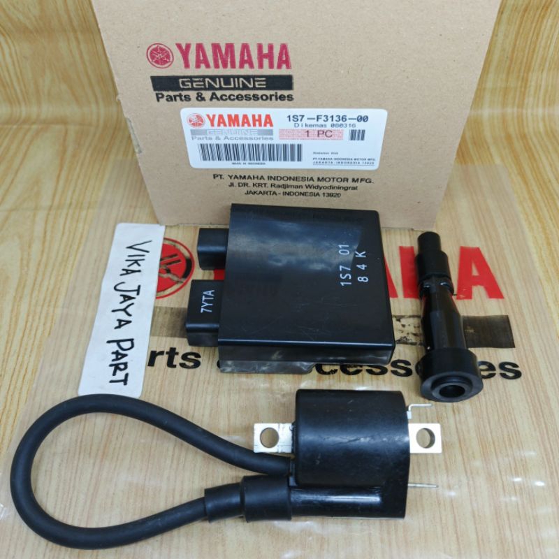 CDI KOIL TUTUP BUSI 3ITEM 1S7 YAMAHA JUPITER MX OLD LAMA JUPITER MX NEW 135 ORI