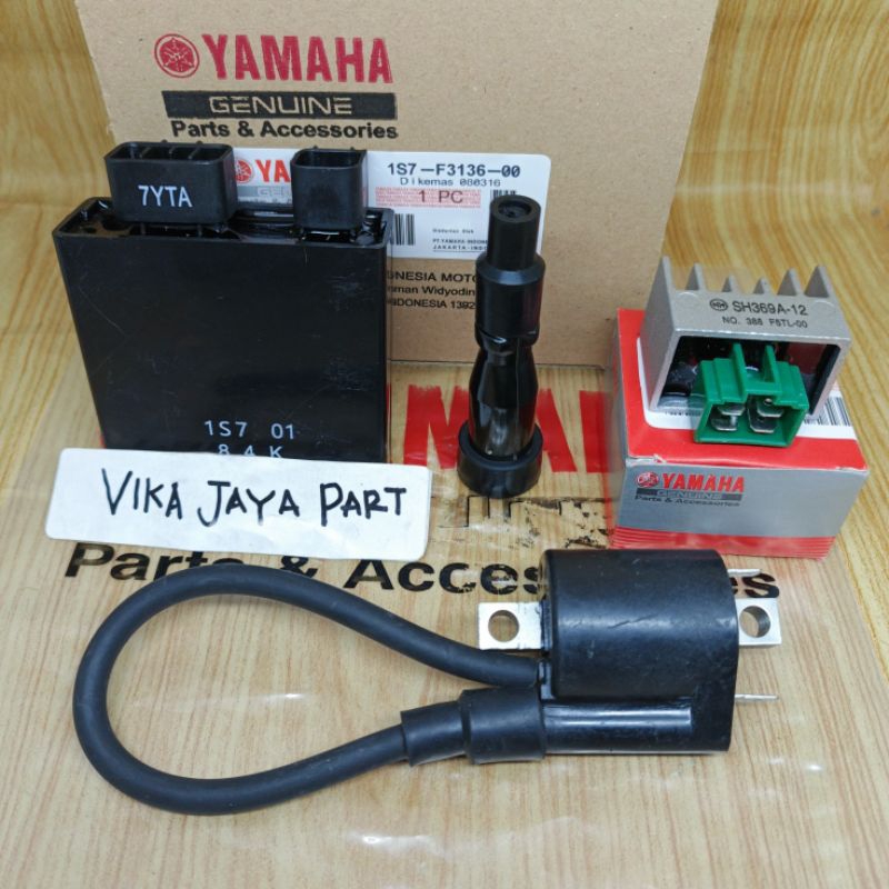 CDI KIPROK KOIL TUTUP BUSI 4ITEM 1S7 YAMAHA JUPITER MX OLD LAMA JUPITER MX NEW 135 ORI