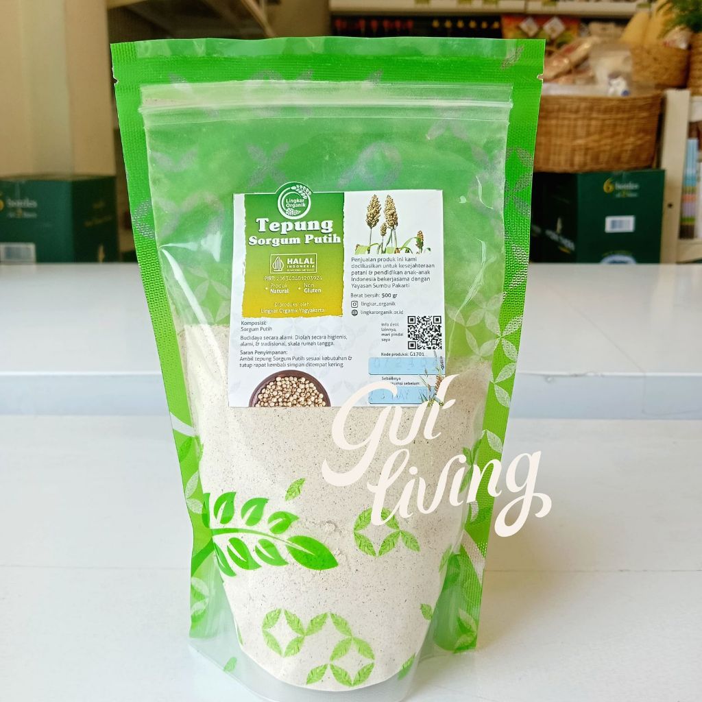 

Tepung Sorgum Putih Lingkar Organik