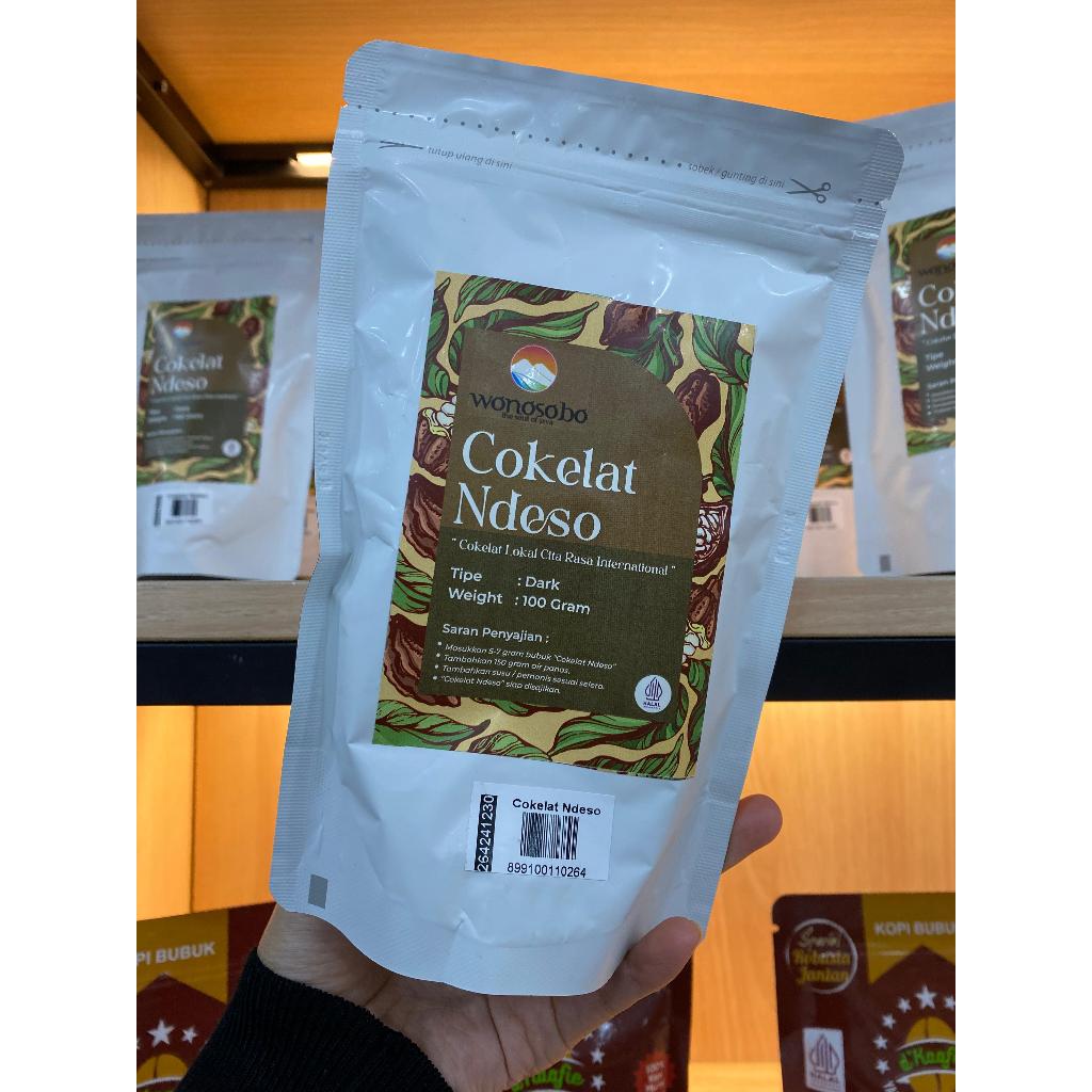 

Cokelat Ndeso Khas Wonosobo oleh oleh Dieng 100gr cokelat lokal rasa internasional