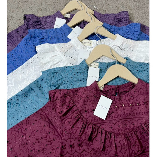 Camelia Blouse / Atasan Wanita / Korean Blouse / Hijab OOTD