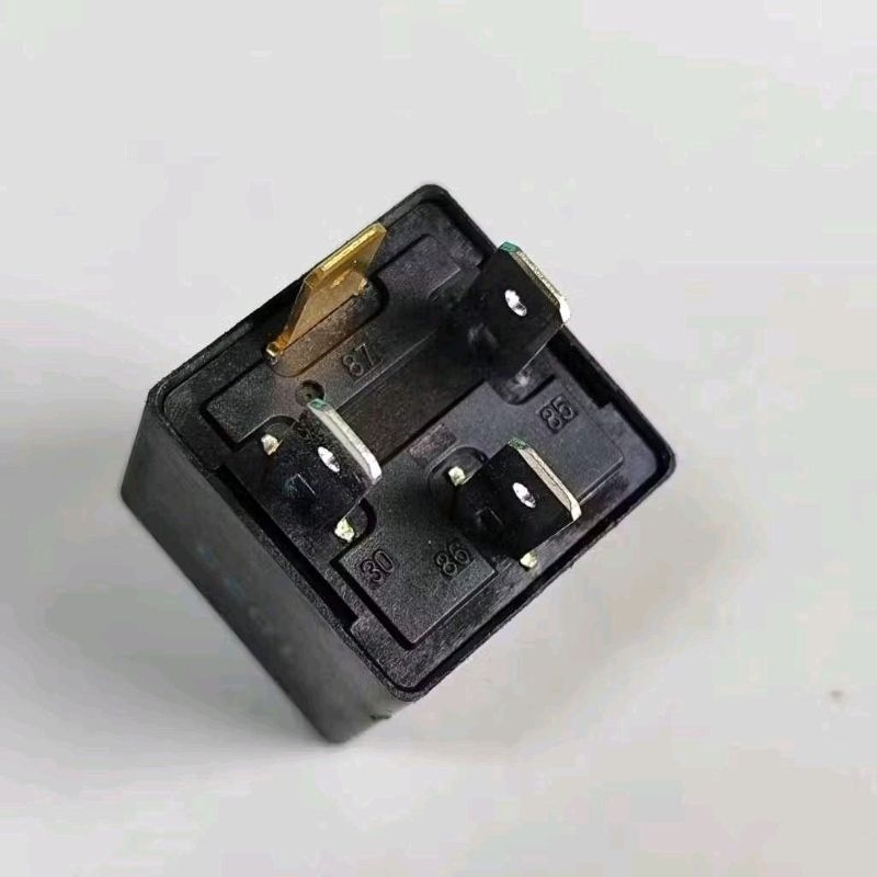 RO Relay 12v Kaki 4 Hella Set Socket Relay Klakson Dan Lampu 12volt 30A