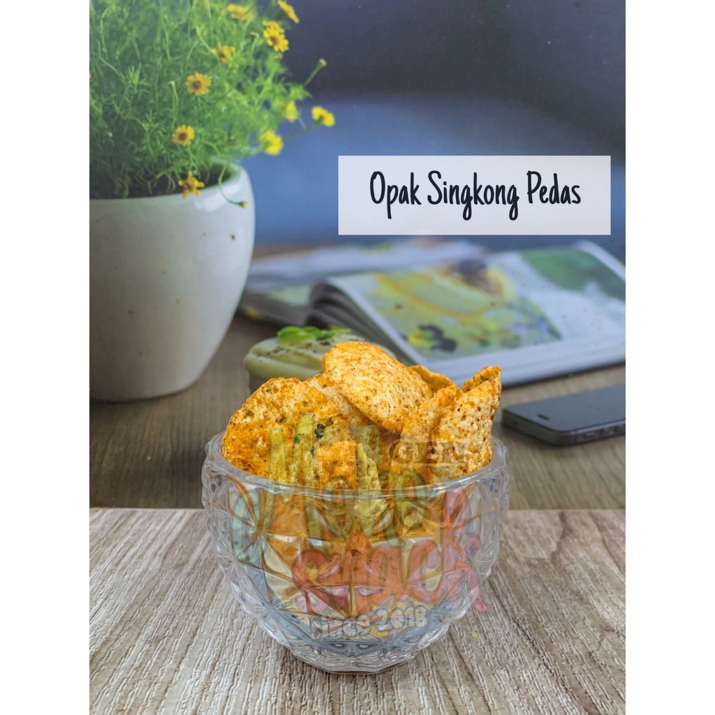 

Opak Singkong Pedas 250 gr