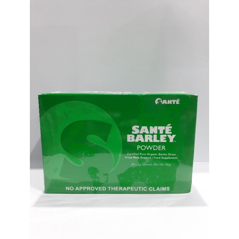 

SanteBarley Grass Powder Per Sachet/Imunitas/Maag/Diabetes/Kanker/Insomnia/Asam Urat/Kolesterol/Diet/Resep Awet Muda/Detox/Gagal Ginjal/Tumor/Kelenjar/Tiroid/HIV Aids/Promil