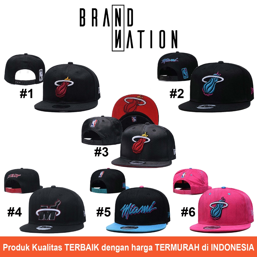 Topi Miami Heat NBA Snapback