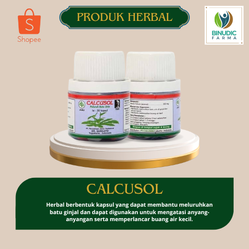 

JAMU Calcusol 50 kapsul