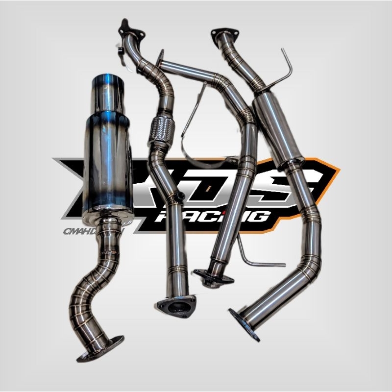 Full System Knalpot Racing Brio, Jazz GE8