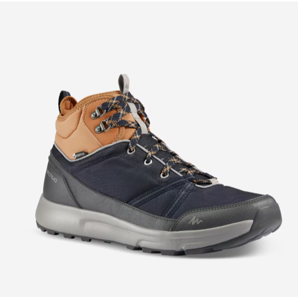 QUECHUA NH150 Mid Sepatu Gunung Pria Hiking Trekking Waterproof