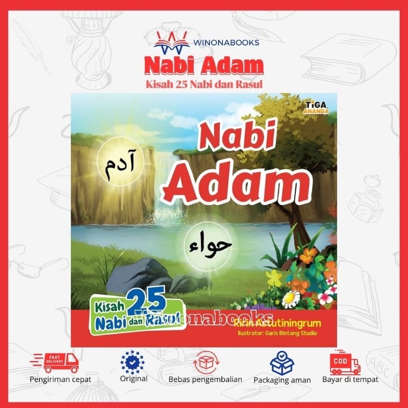 Kisah 25 Nabi dan Rasul : Nabi Adam islami anak