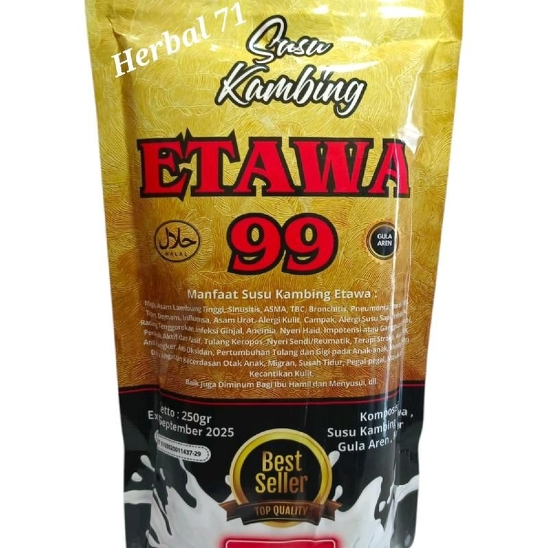 

SUSU KAMBING ETAWA 99 ORIGINAL BPOM GULA AREN